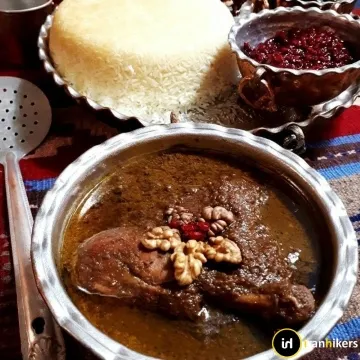 Fesenjan or Khoresh-e Fesenjan as a Iranian cuisine
